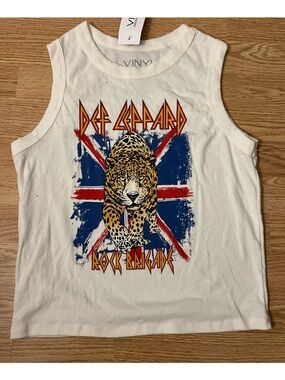 Womens Def Leppard Tank Top. Size XL. (NWT)